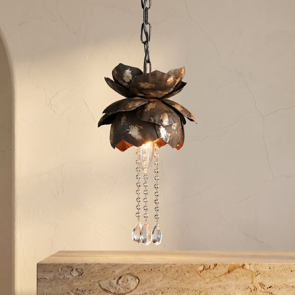 Feldman Pendant Lamp with Lotus Design-Lighting > Pendant Lights-casanuva-casanuva