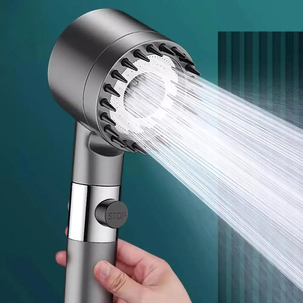 Filtered shower head Water Filtration System with Filter-Bedding & Bath > Bathroom Accessories-casanuva-casanuva