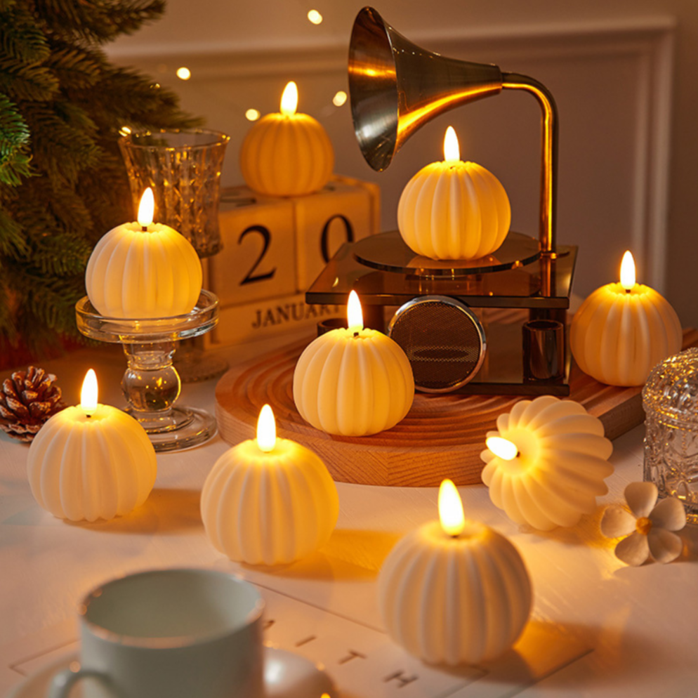 Flameless LED Block Candles-Home Decor > Decorative Accessories-casanuva-casanuva