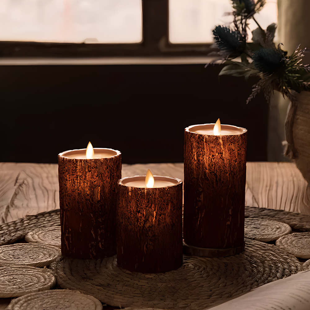 Flameless LED Block Candles-Home Decor > Decorative Accessories-casanuva-casanuva