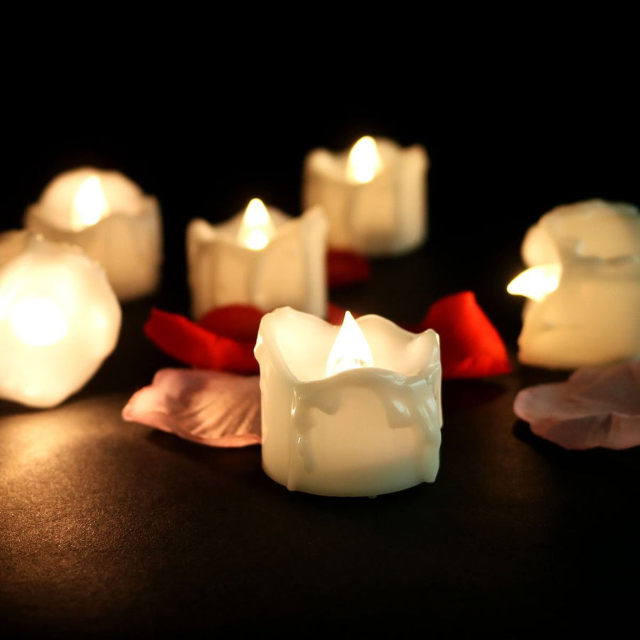 Flameless LED Candles Set of 3 Realistic Flickering Battery Operated-Home Decor > Decorative Accessories-casanuva-casanuva