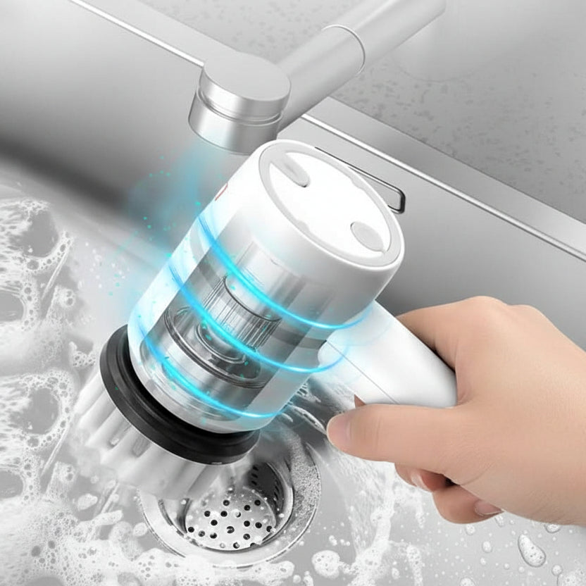 FlexScrub interchangeable cleaning heads for all surfaces-Home Decor > Decorative Accessories-casanuva-casanuva
