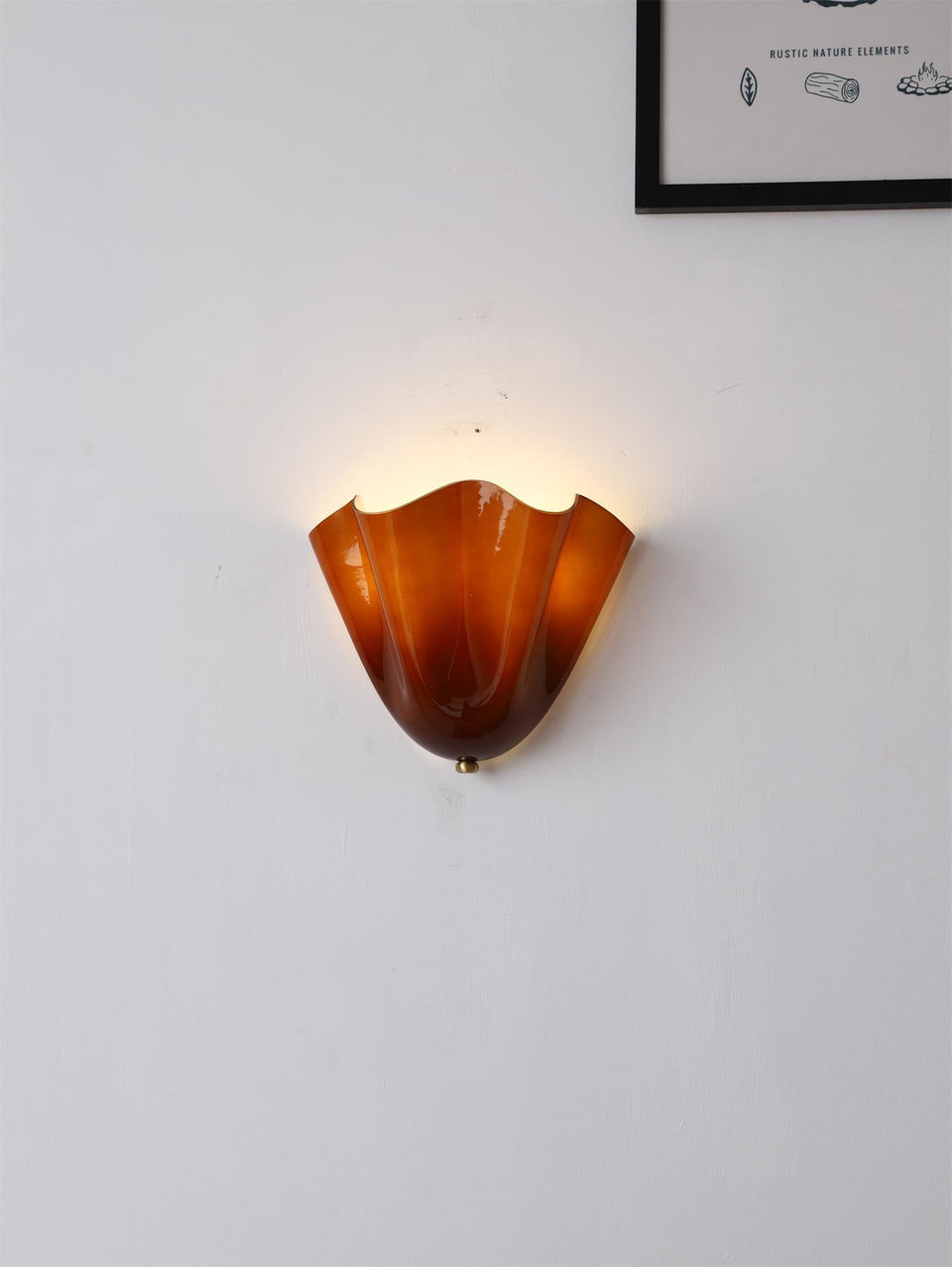 Flower Glass Wall Light-Lighting > Wall Lights-casanuva-casanuva