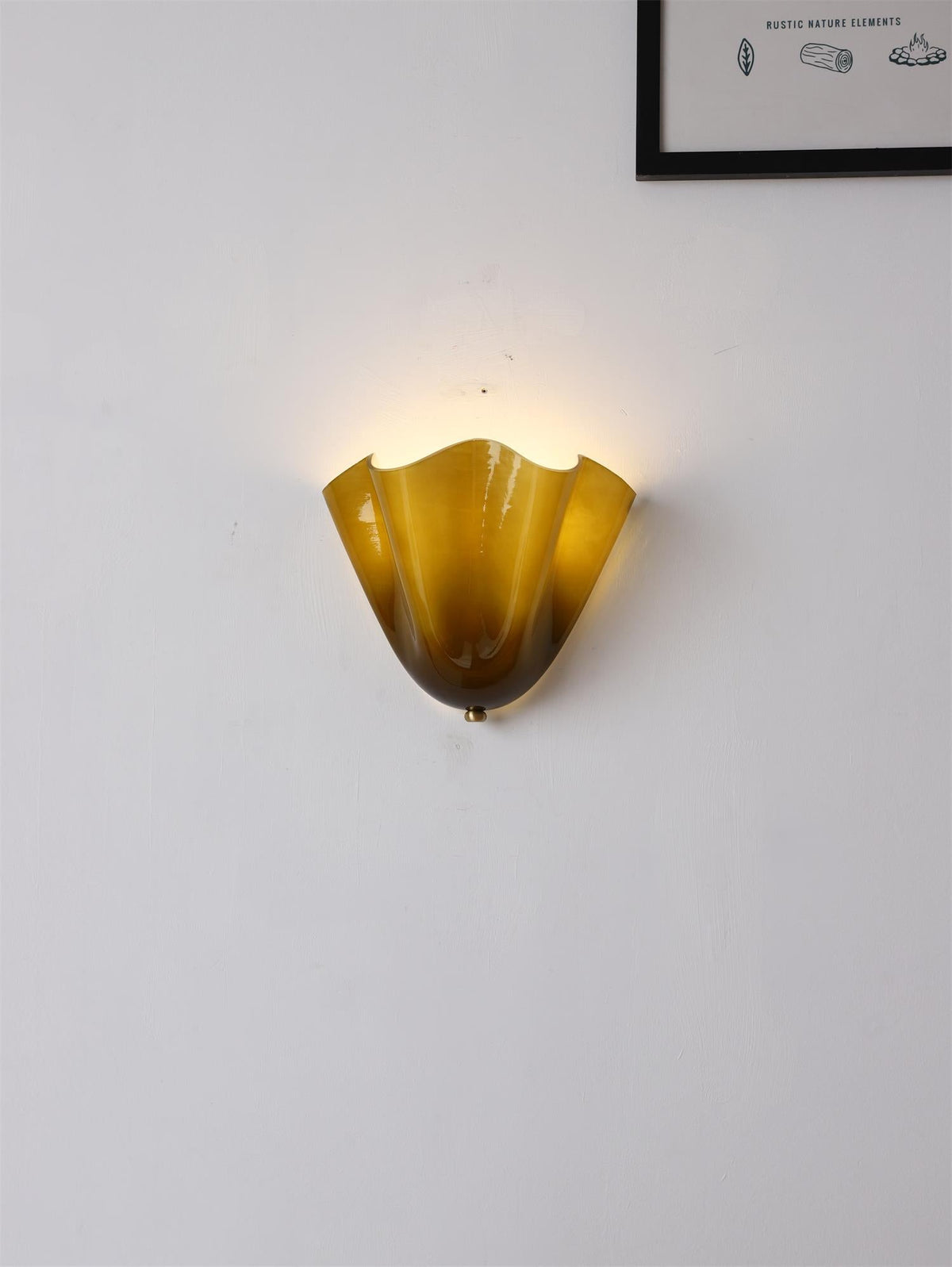 Flower Glass Wall Light-Lighting > Wall Lights-casanuva-casanuva