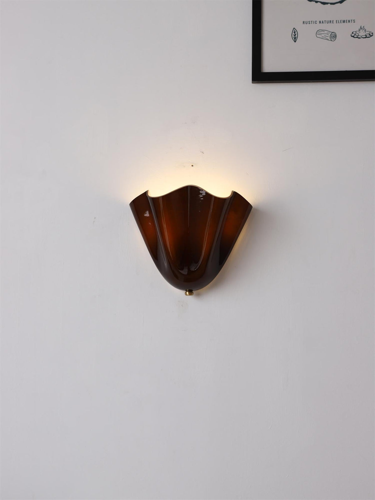 Flower Glass Wall Light-Lighting > Wall Lights-casanuva-casanuva