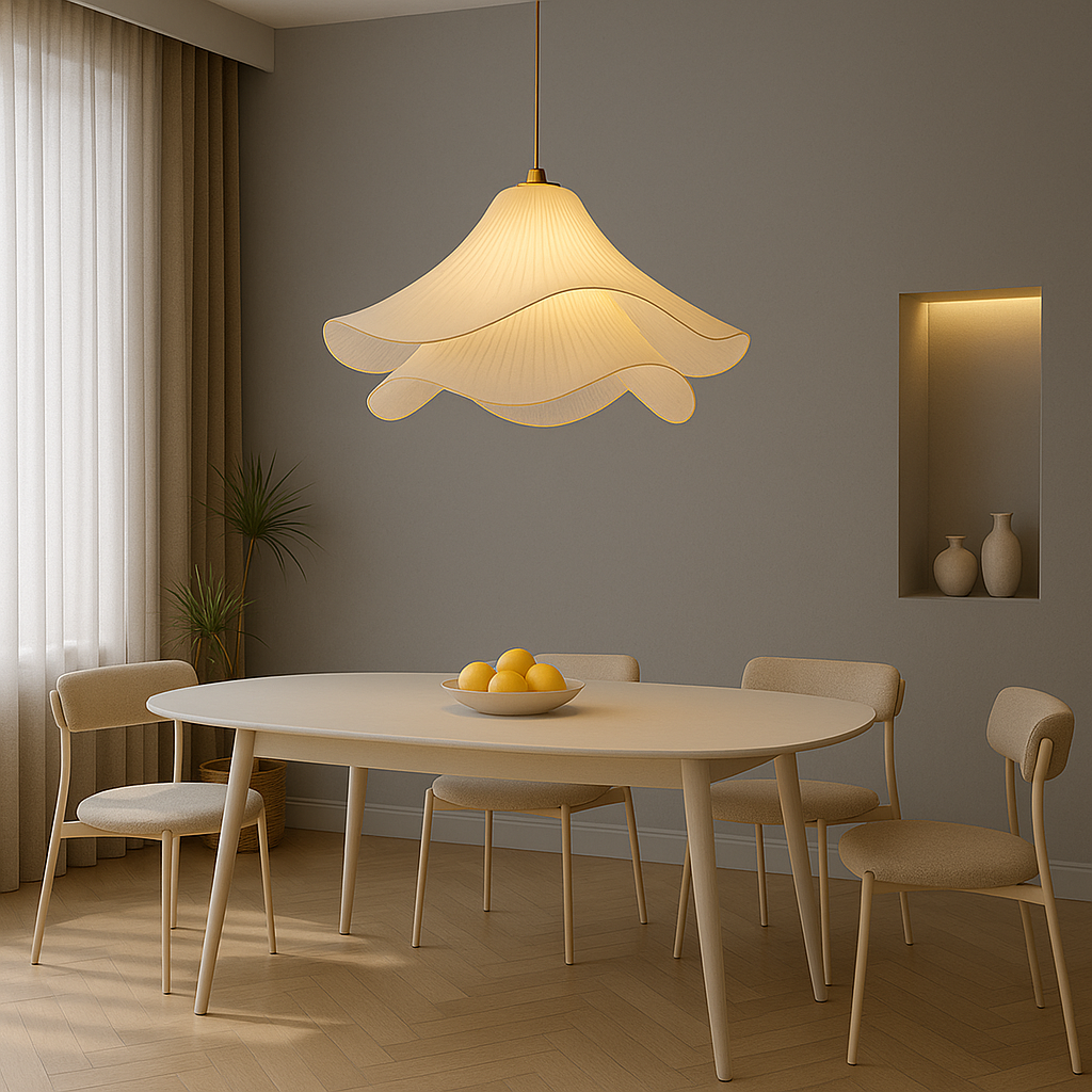 Flower Pendant Light with Decorative Design-Lighting > Pendant Lights-casanuva-casanuva