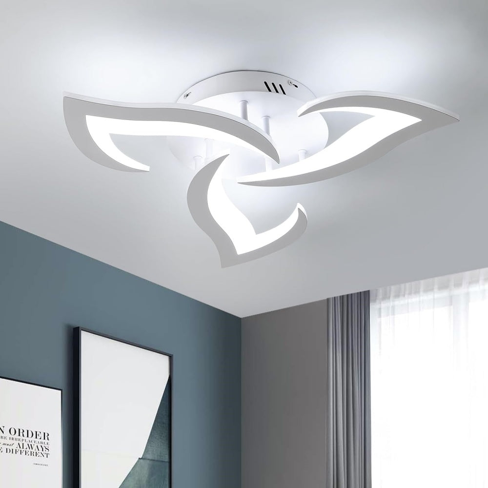 Flower Shape Iron LED Ceiling Light for Living Room-Lighting > Ceiling Lights-casanuva-casanuva