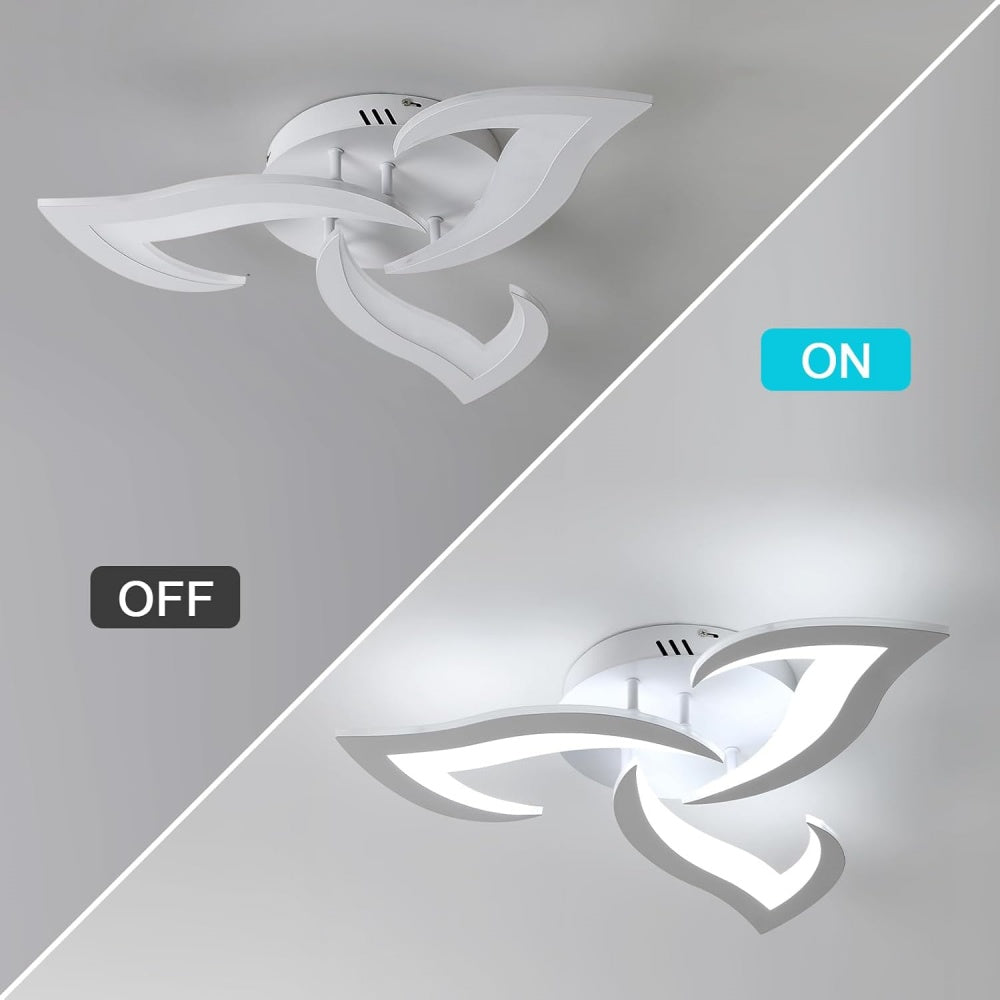 Flower Shape Iron LED Ceiling Light for Living Room-Lighting > Ceiling Lights-casanuva-casanuva