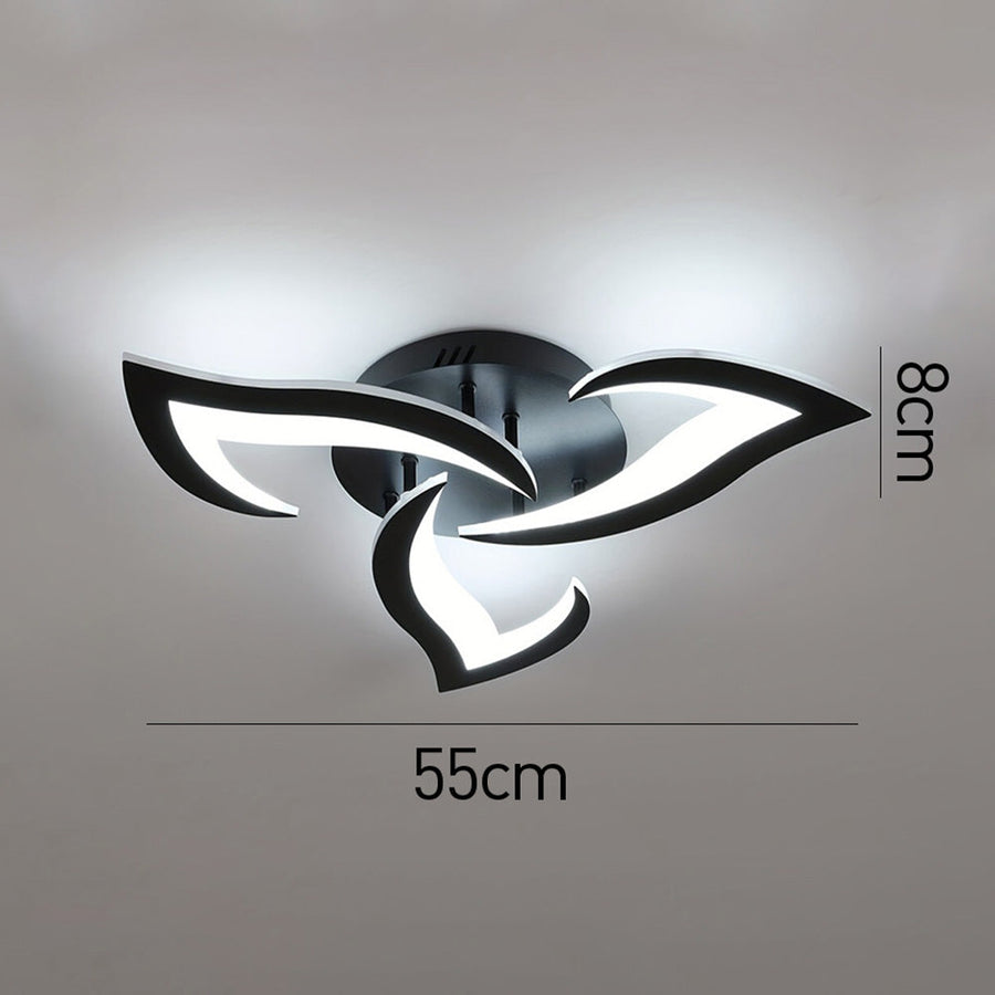 Flower Shape Iron LED Ceiling Light for Living Room-Lighting > Ceiling Lights-casanuva-casanuva
