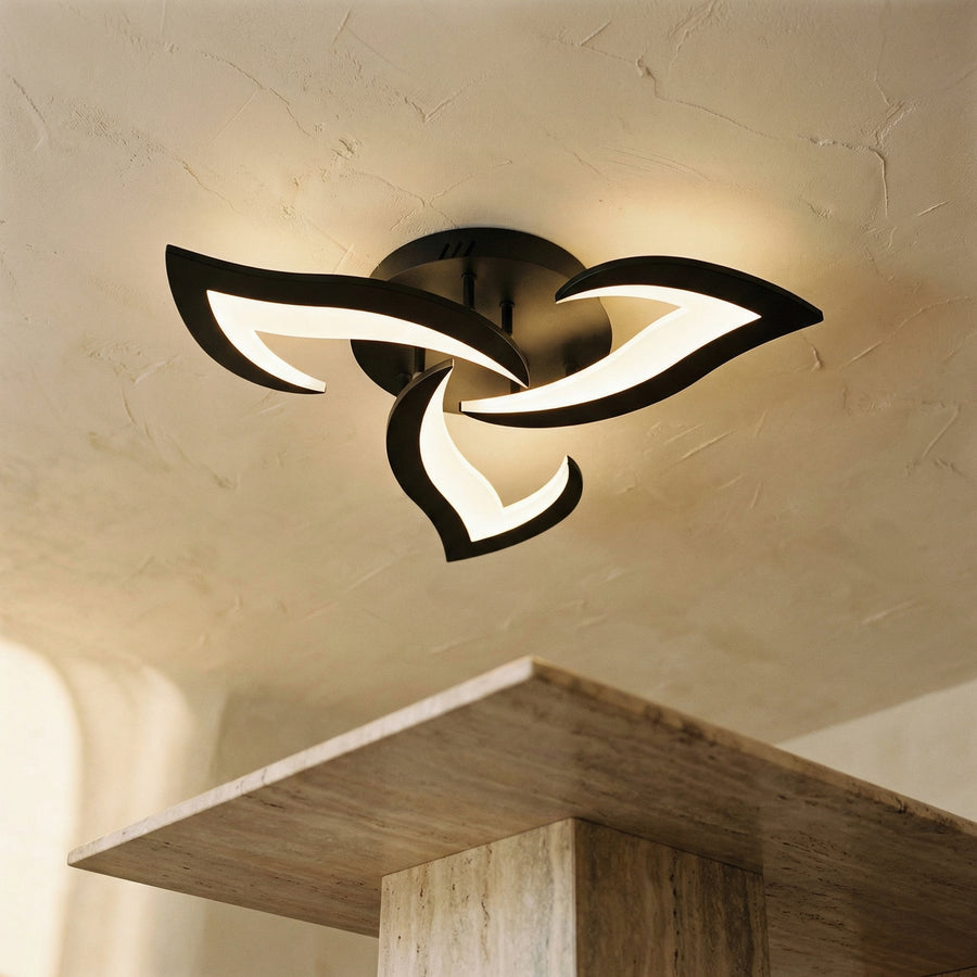 Flower Shape Iron LED Ceiling Light for Living Room-Lighting > Ceiling Lights-casanuva-casanuva