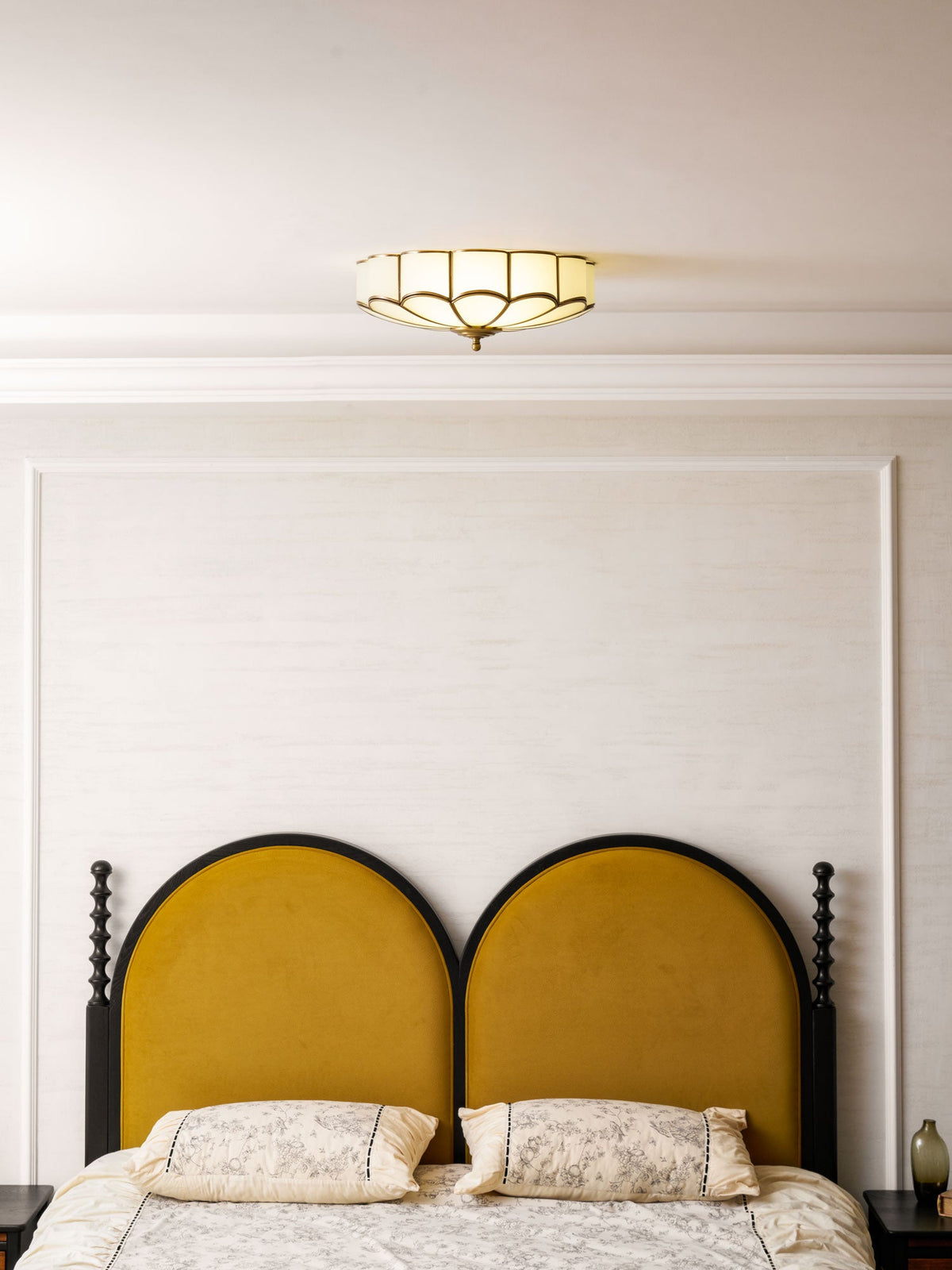 Flower Shaped Glass Recessed Ceiling Light Fixture-Lighting > Ceiling Lights-casanuva-casanuva