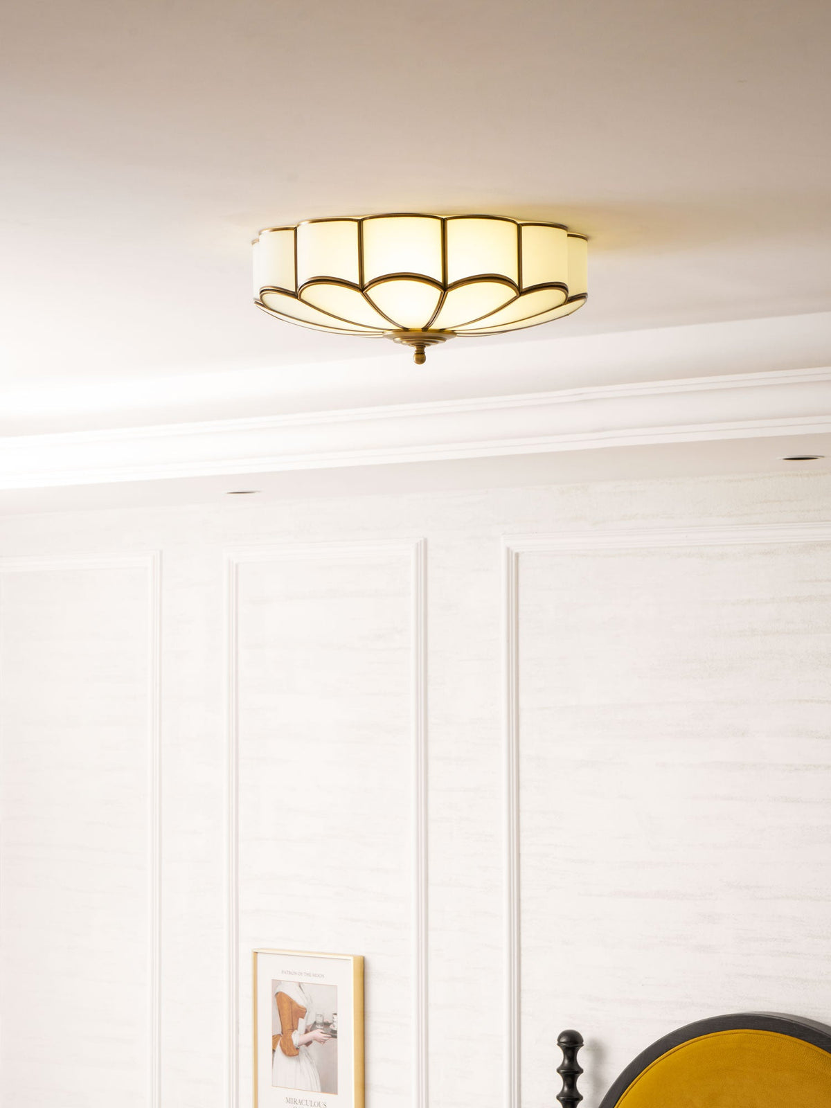 Flower Shaped Glass Recessed Ceiling Light Fixture-Lighting > Ceiling Lights-casanuva-casanuva