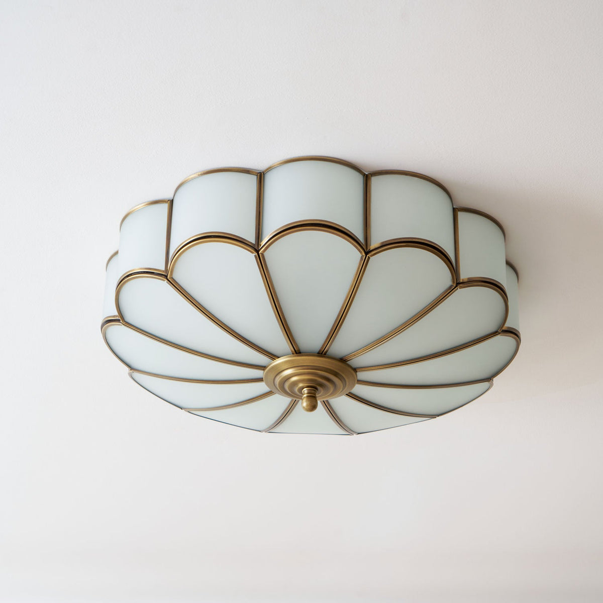 Flower Shaped Glass Recessed Ceiling Light Fixture-Lighting > Ceiling Lights-casanuva-casanuva