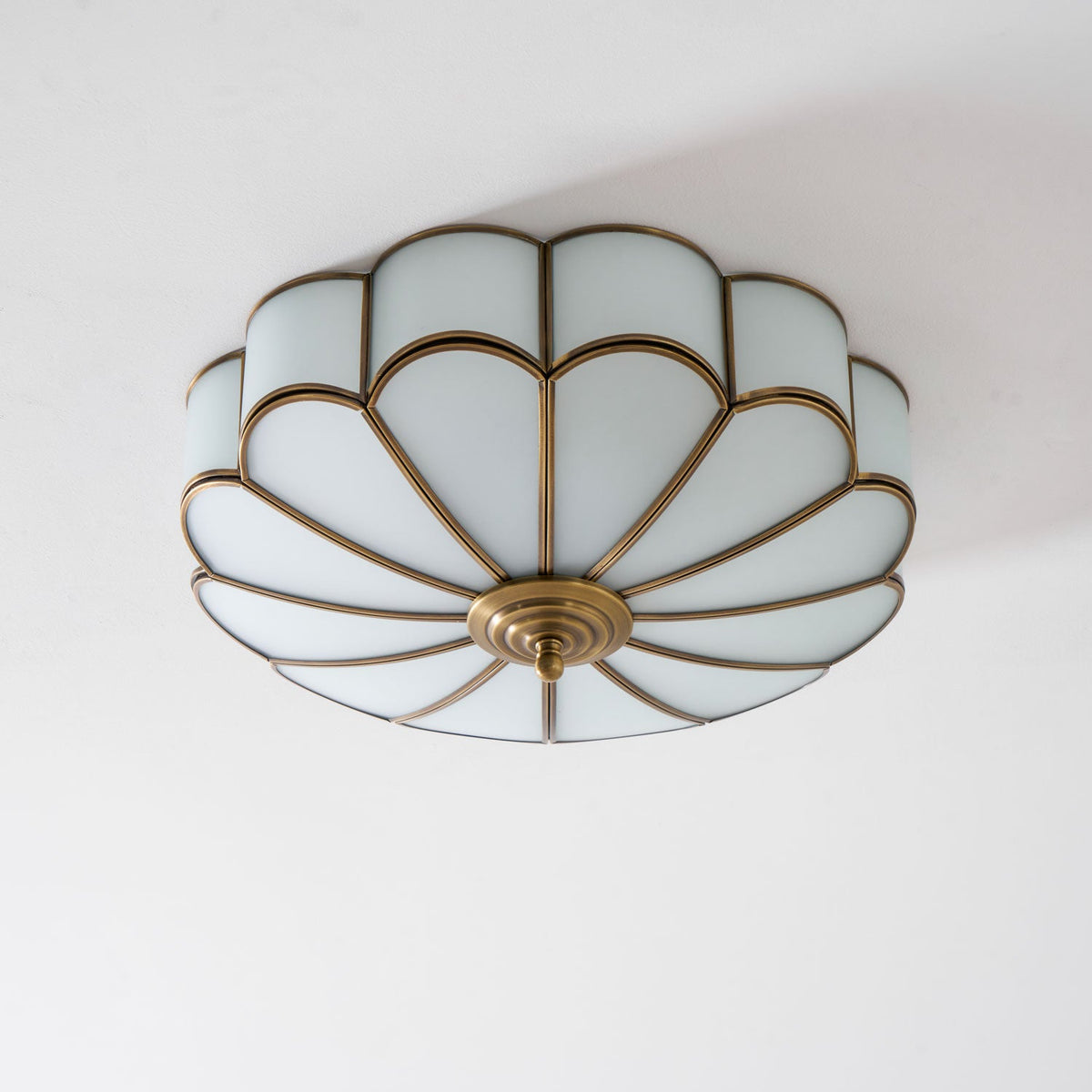 Flower Shaped Glass Recessed Ceiling Light Fixture-Lighting > Ceiling Lights-casanuva-casanuva