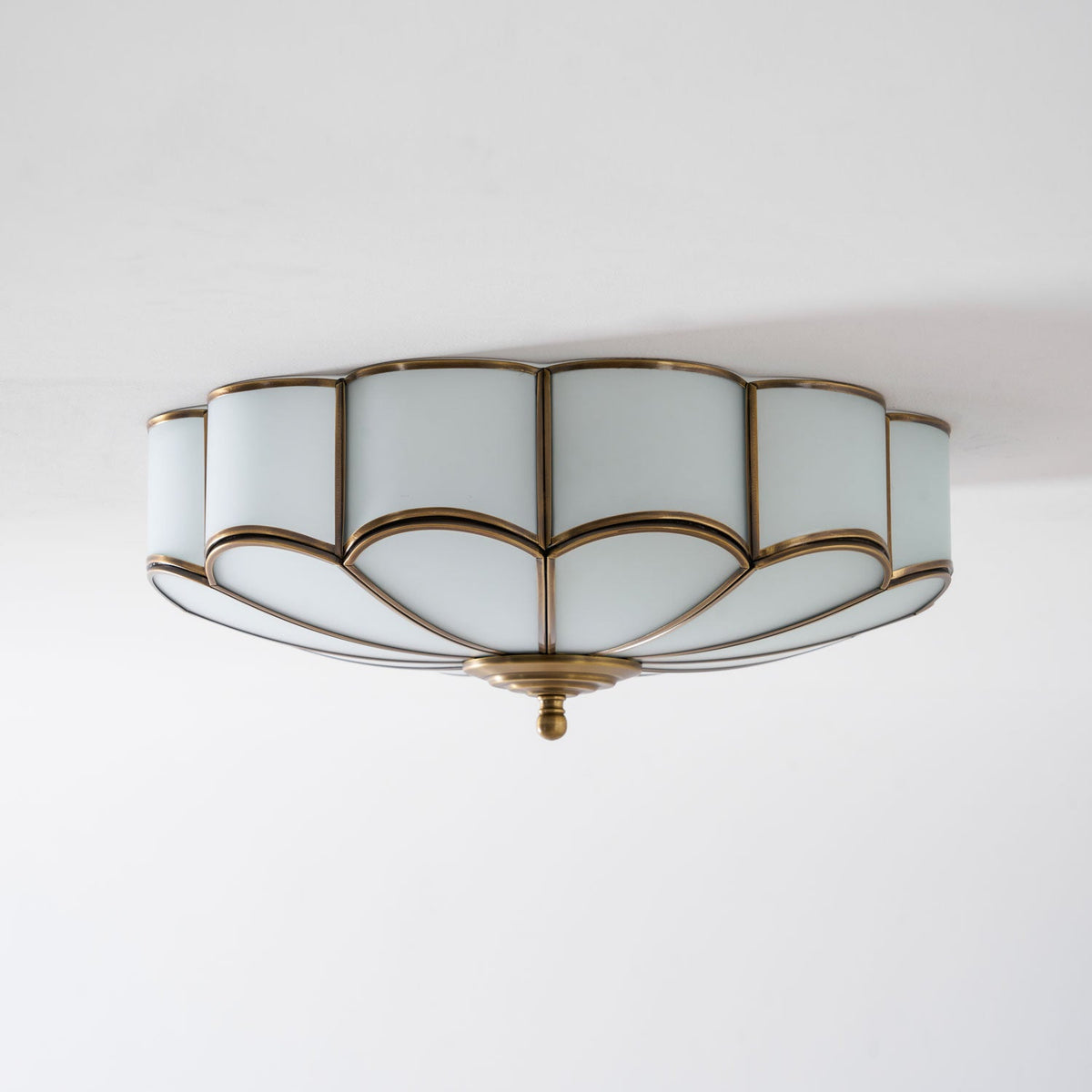 Flower Shaped Glass Recessed Ceiling Light Fixture-Lighting > Ceiling Lights-casanuva-casanuva