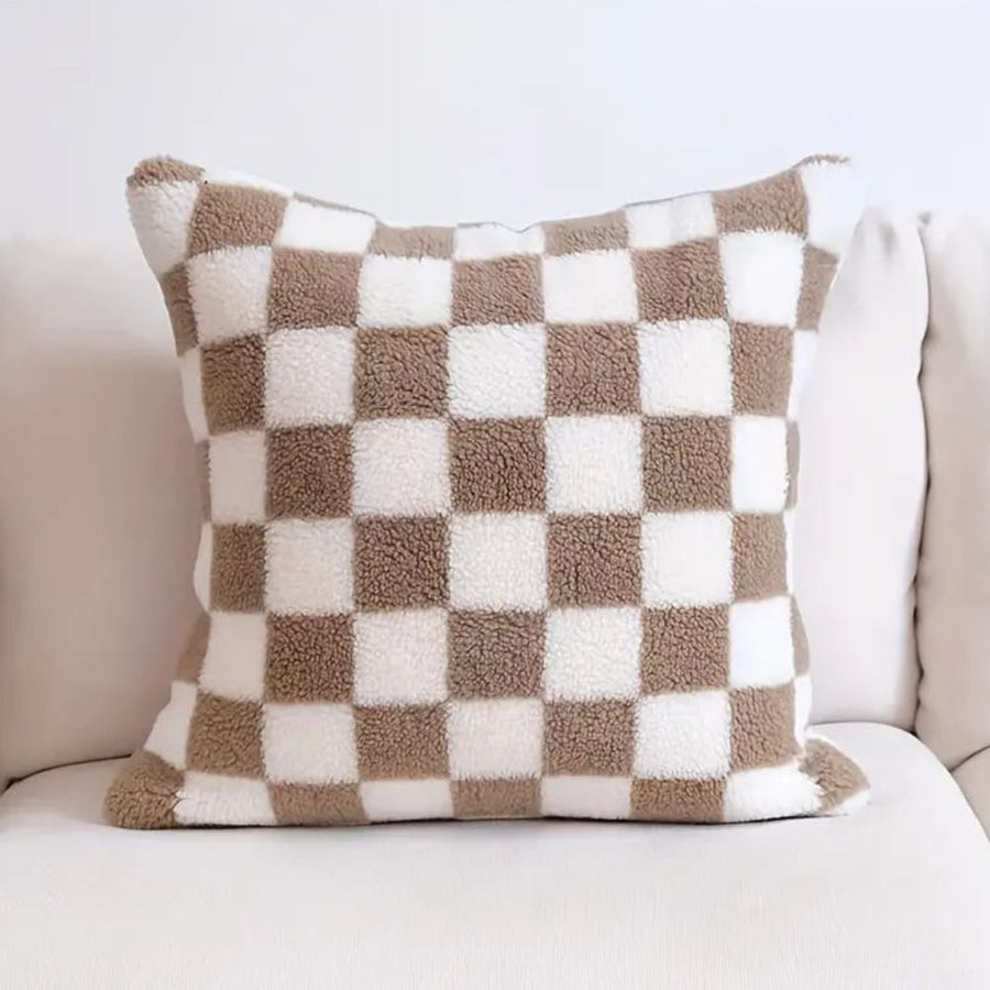 Fluff Mate Plush Cushion Cover-Covers & Textiles > Cushion Covers-casanuva-Sandstone Beige-casanuva