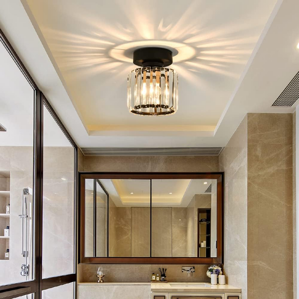 Flush Mount Ceiling Light 1-Light Modern Design-Lighting > Ceiling Lights-casanuva-casanuva