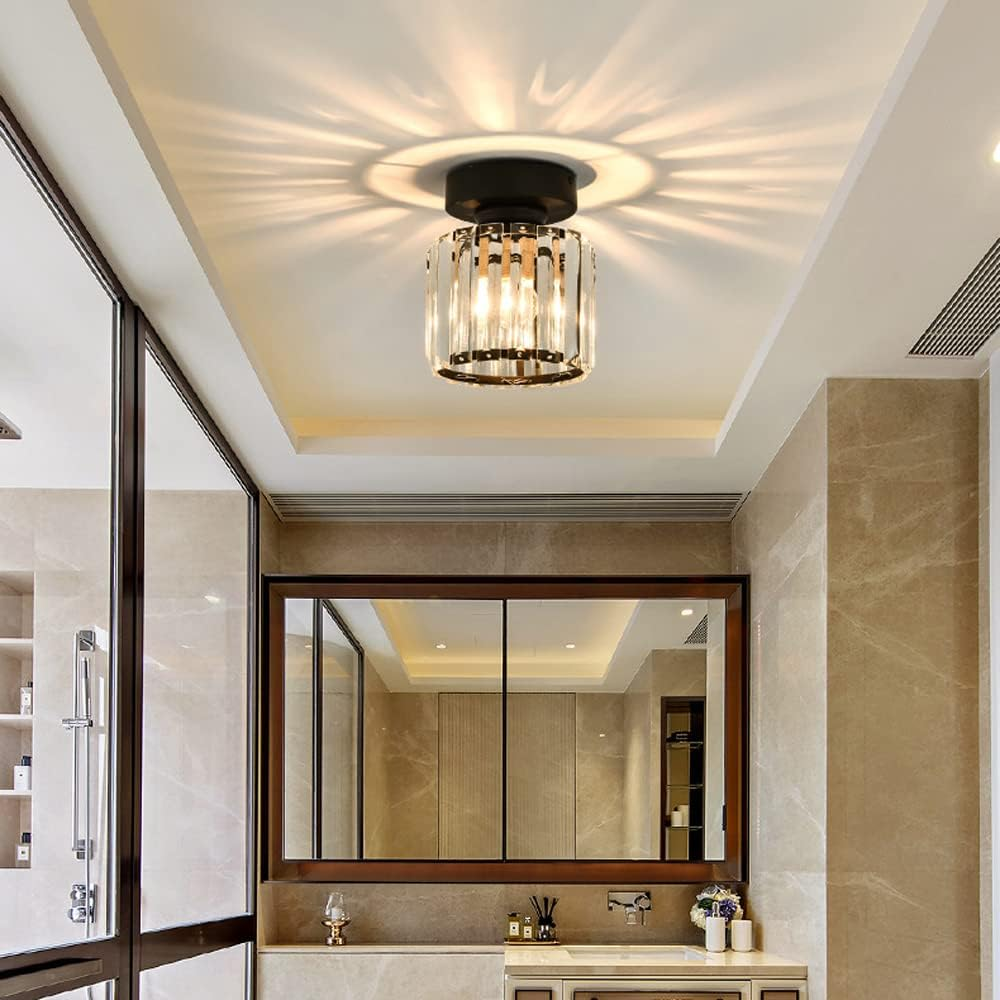 Flush Mount Ceiling Light 1-Light Modern Design-Lighting > Ceiling Lights-casanuva-casanuva