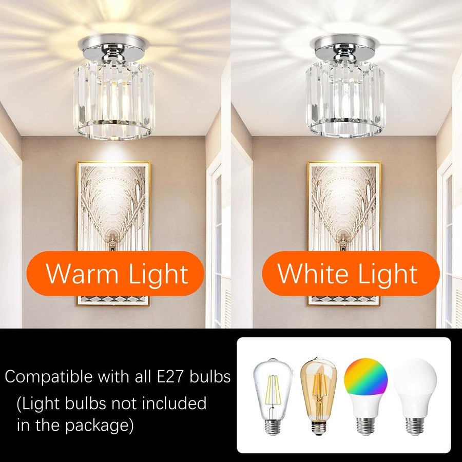 Flush Mount Ceiling Light 1-Light Modern Design-Lighting > Ceiling Lights-casanuva-casanuva