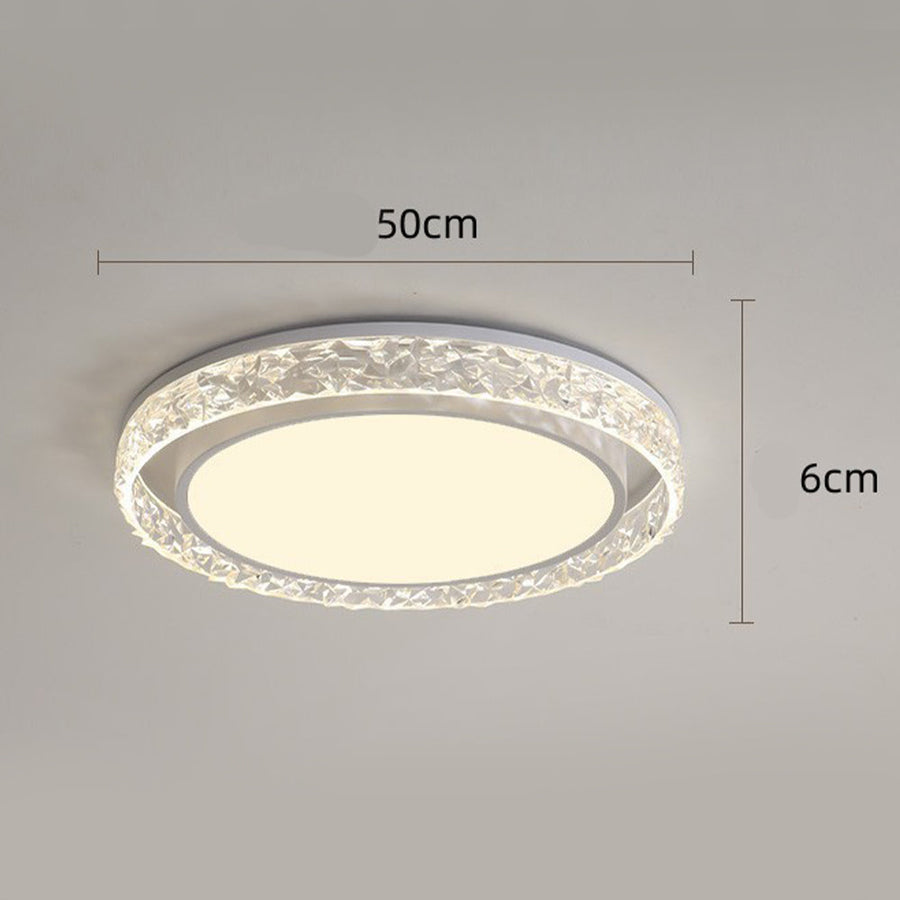 Flush Mount Iron Ceiling Lamp Minimalist Design-Lighting > Ceiling Lights-casanuva-casanuva