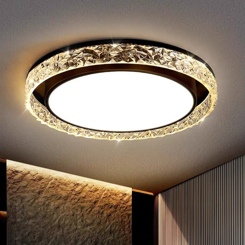 Flush Mount Iron Ceiling Lamp Minimalist Design-Lighting > Ceiling Lights-casanuva-casanuva