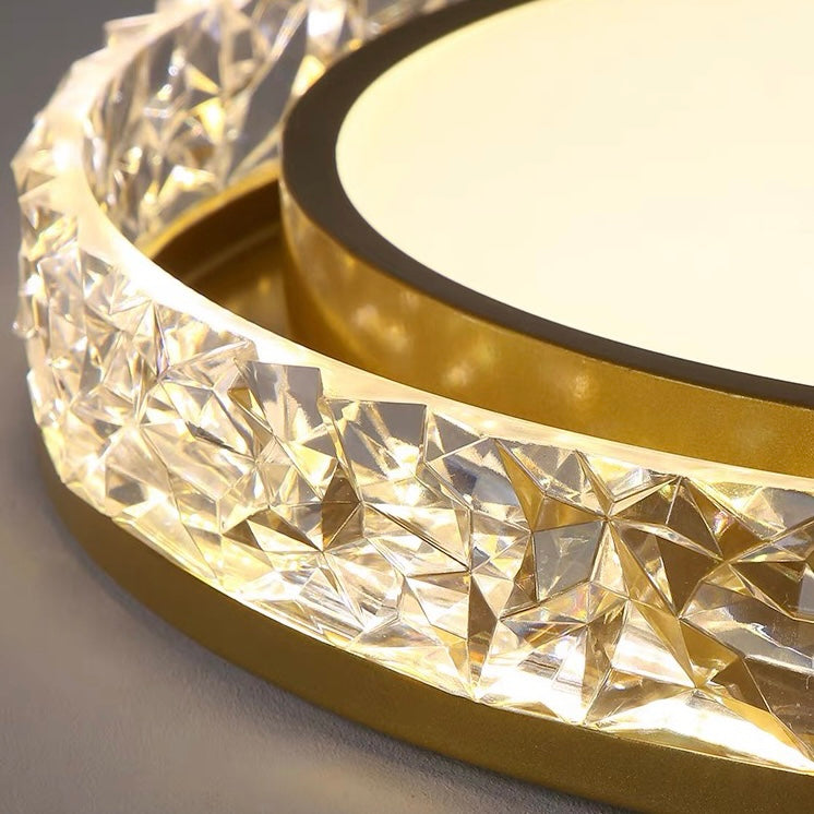 Flush Mount Iron Ceiling Lamp Minimalist Design-Lighting > Ceiling Lights-casanuva-casanuva