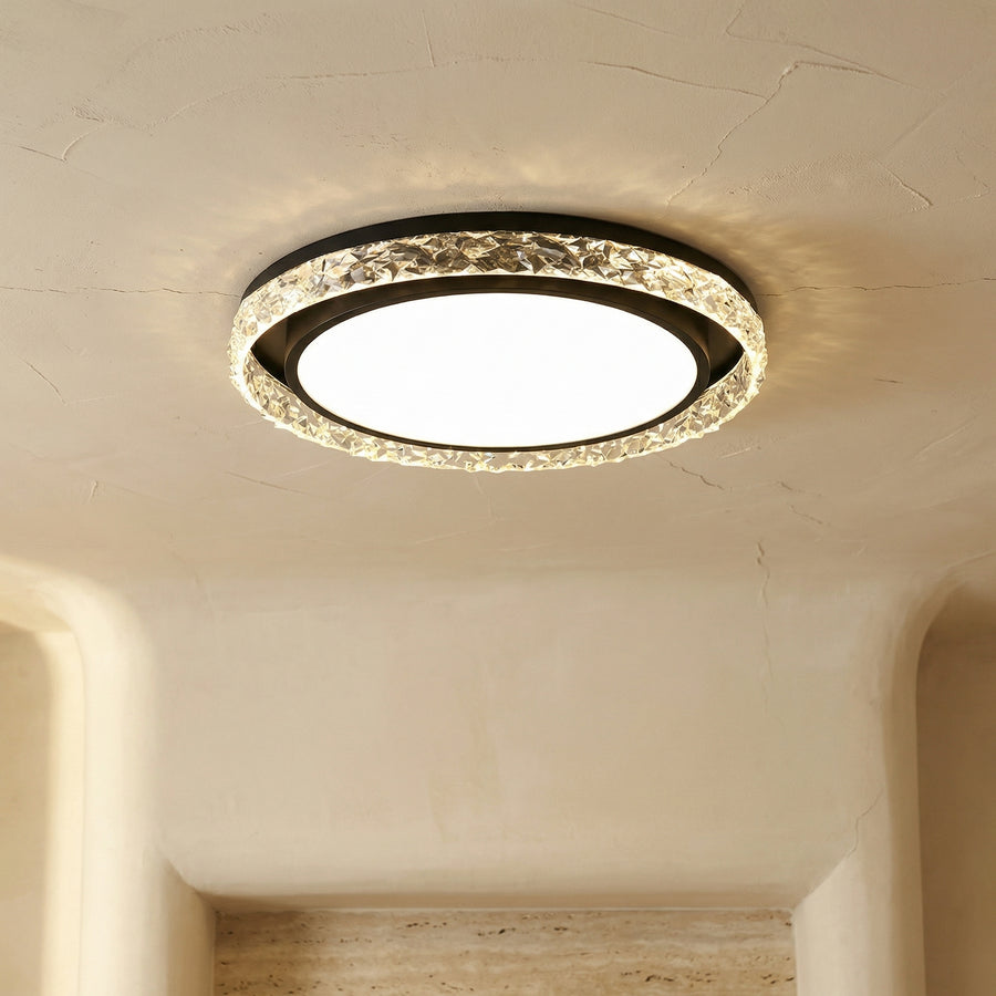 Flush Mount Iron Ceiling Lamp Minimalist Design-Lighting > Ceiling Lights-casanuva-casanuva