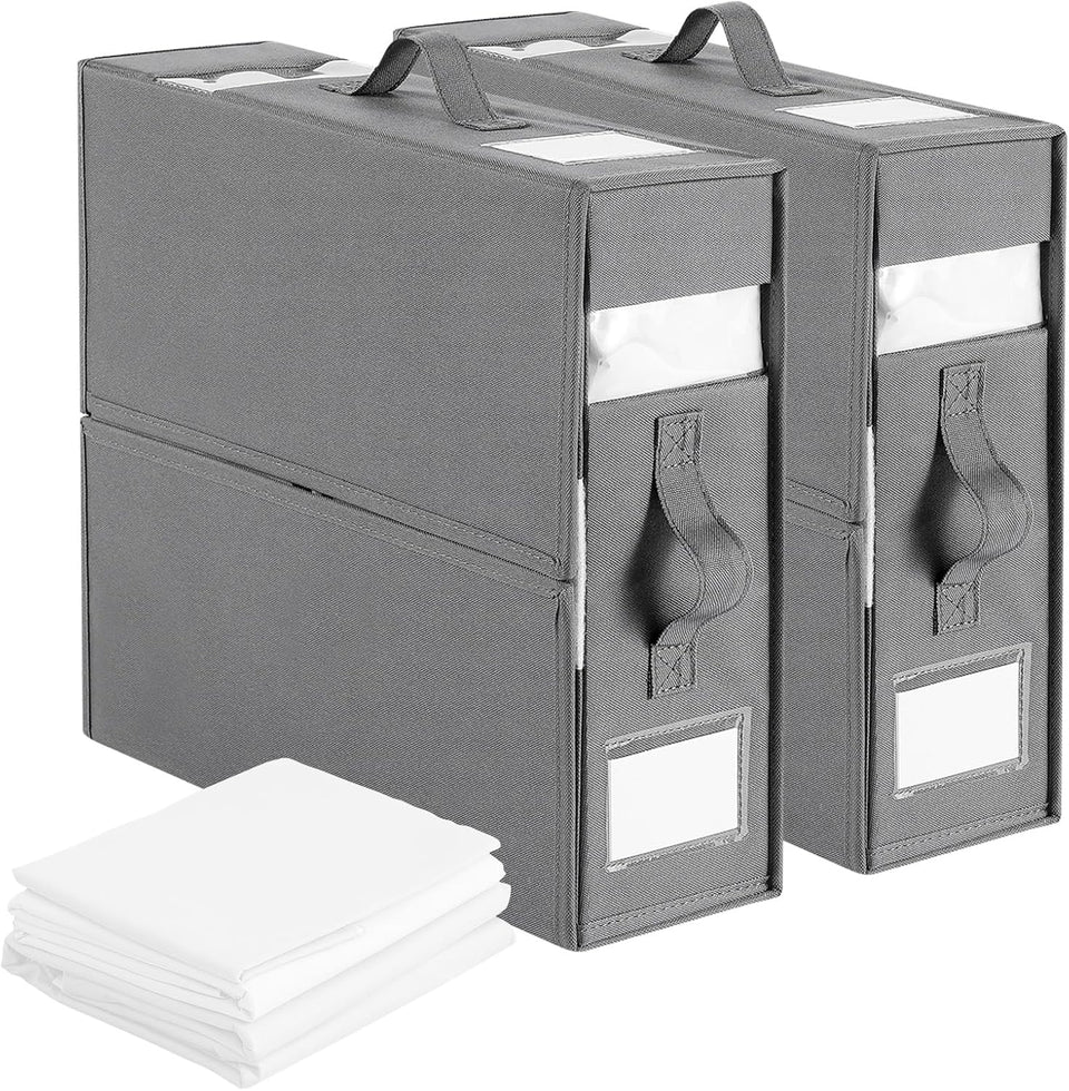 Foldable Bedding Organizer for Neat and Tidy Storage-Home Decor > Decorative Accessories-casanuva-casanuva