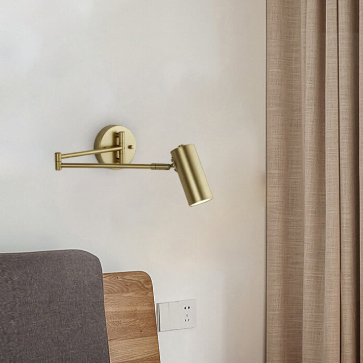 Folding Telescopic Long Pole Wall Sconce Lamp 1-Light Nordic Minimalist-Lighting > Wall Lights-casanuva-casanuva