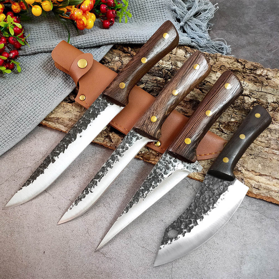 Forged Stainless Steel Chef Knife-Kitchen & Dining > Knives-casanuva-casanuva