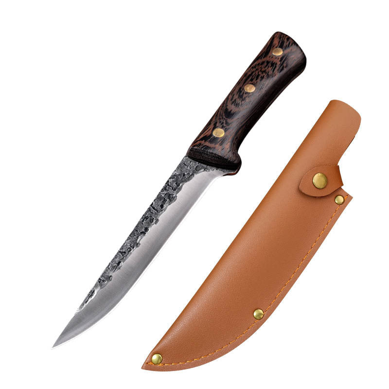 Forged Stainless Steel Chef Knife-Kitchen & Dining > Knives-casanuva-B-With Cover-casanuva