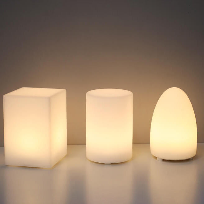 Geometric LED Battery Operated Remote Night Light Table Lamp-Lighting > Ambient Lighting-casanuva-casanuva