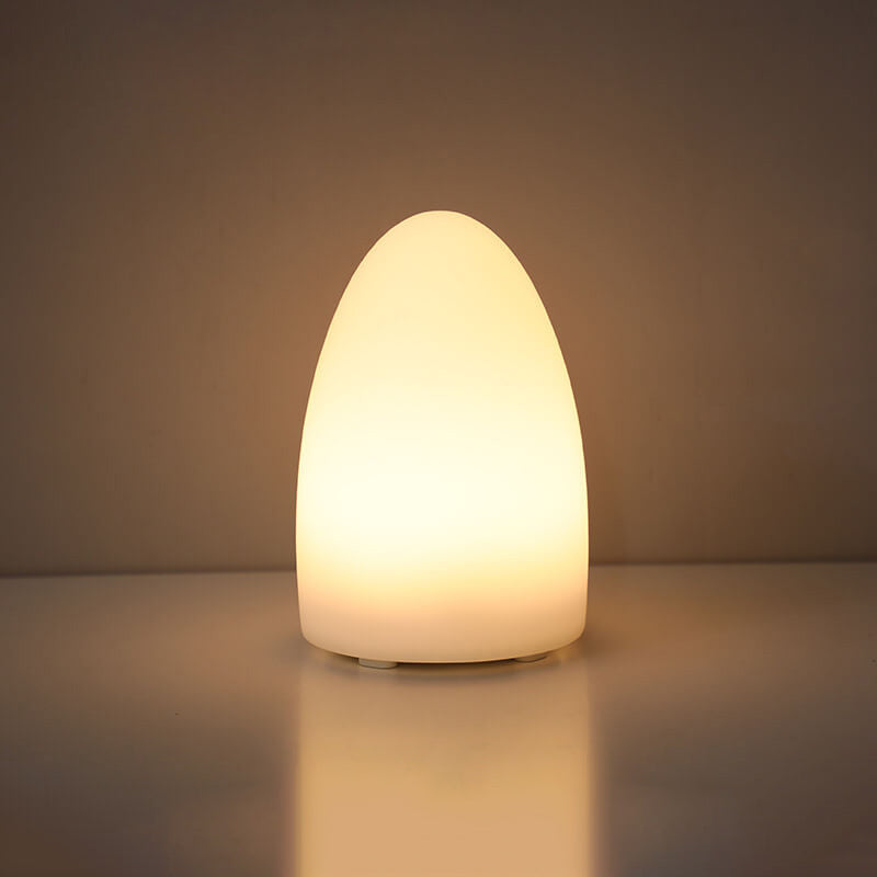 Geometric LED Battery Operated Remote Night Light Table Lamp-Lighting > Ambient Lighting-casanuva-Egg-casanuva