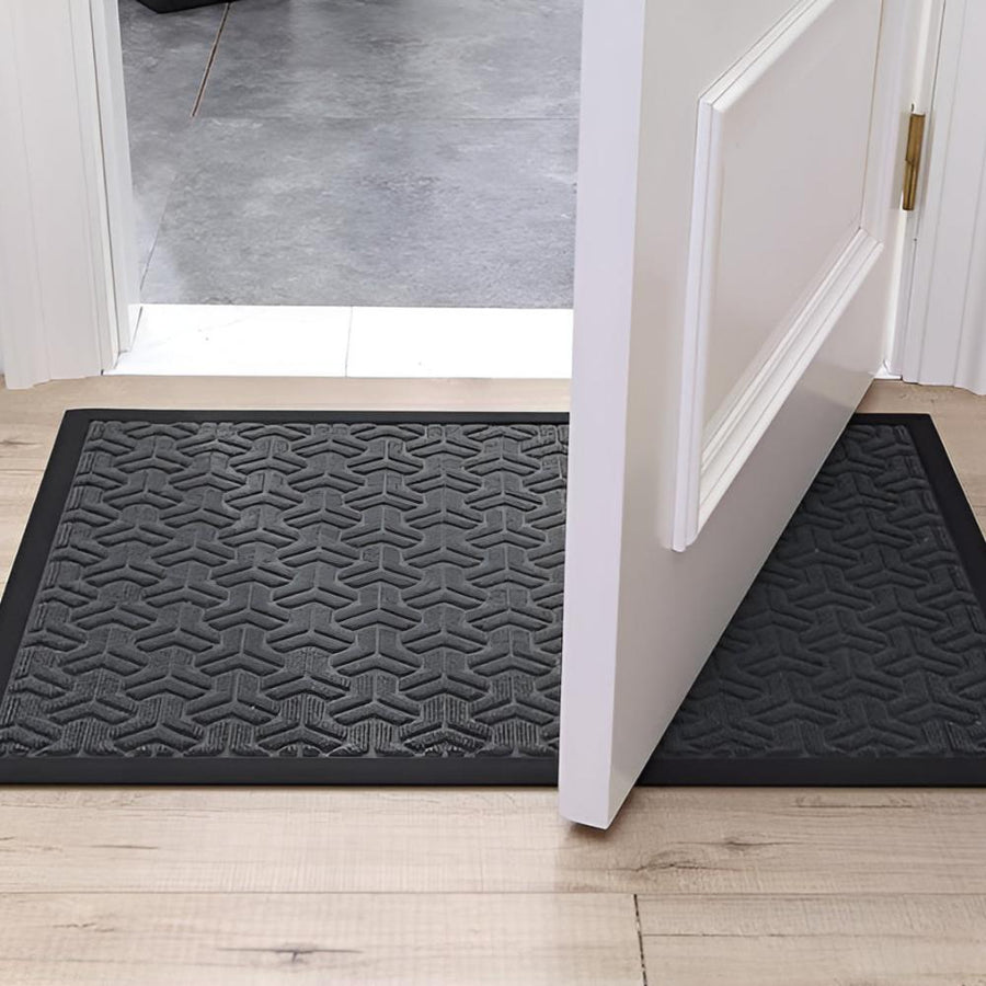 Geometric Pattern Entryway Door Mat-Rugs & Mats > Door Mats-casanuva-casanuva