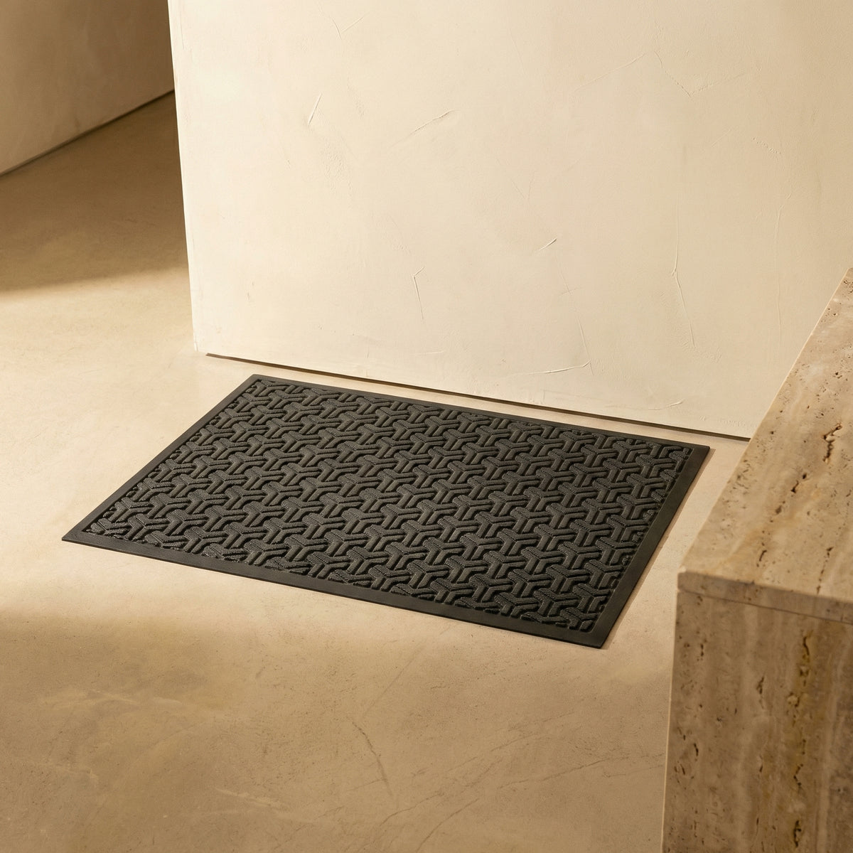 Geometric Pattern Entryway Door Mat-Rugs & Mats > Door Mats-casanuva-casanuva