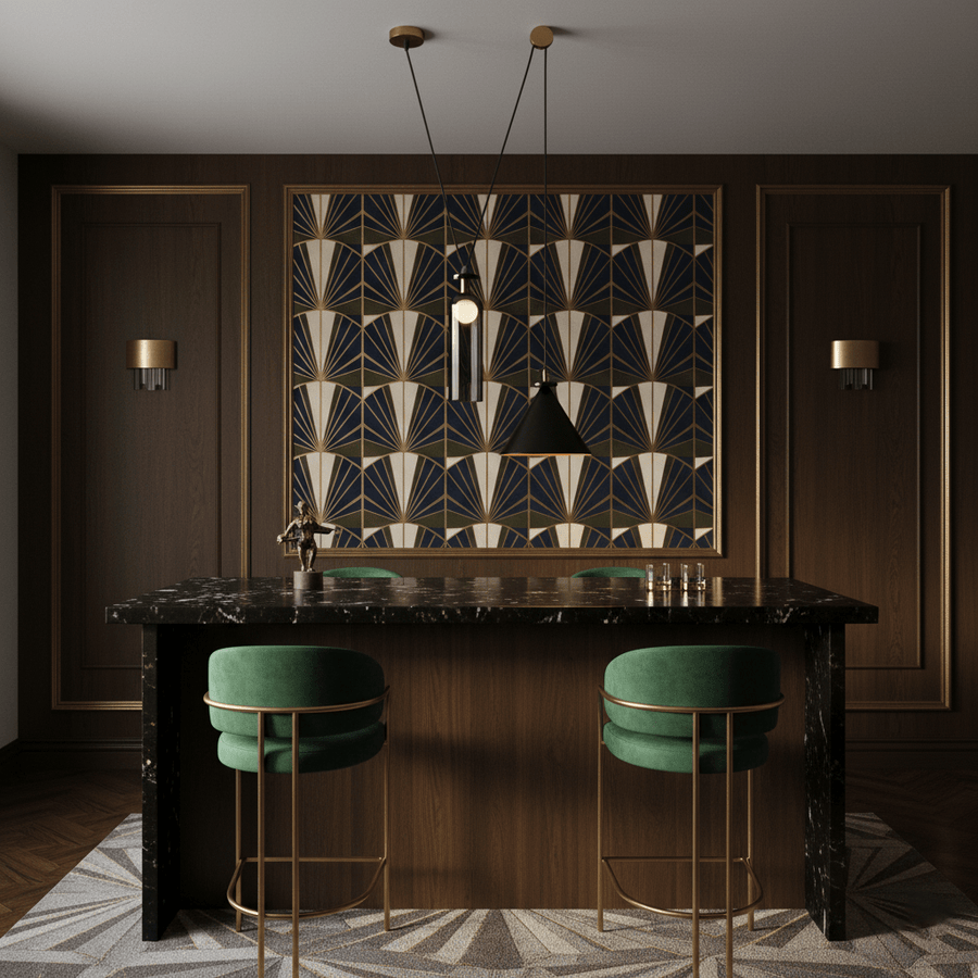 Geometric Shape Modern Chandelier Light Fixture-Lighting > Chandeliers & Pendant Lights-casanuva-casanuva