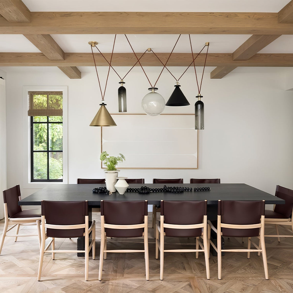 Geometric Shape Modern Chandelier Light Fixture-Lighting > Chandeliers & Pendant Lights-casanuva-casanuva