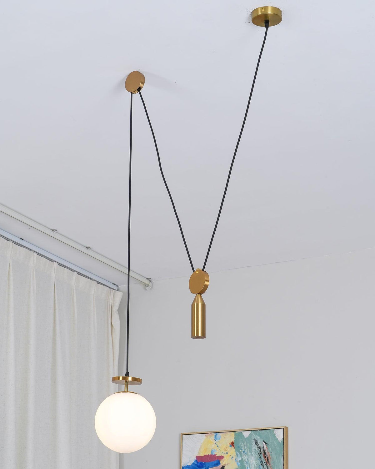 Geometric Shape Modern Chandelier Light Fixture-Lighting > Chandeliers & Pendant Lights-casanuva-casanuva