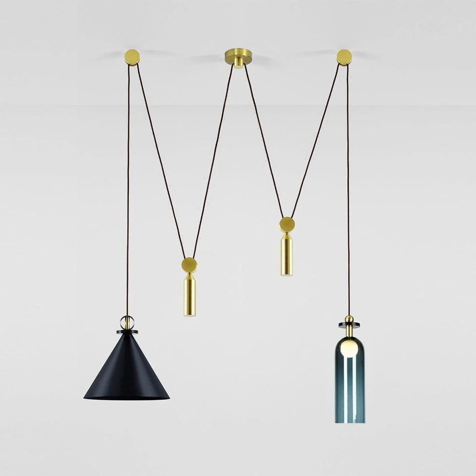 Geometric Shape Modern Chandelier Light Fixture-Lighting > Chandeliers & Pendant Lights-casanuva-casanuva