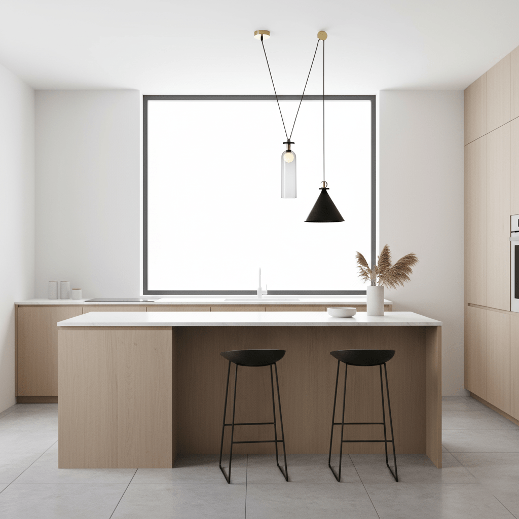 Geometric Shape Modern Chandelier Light Fixture-Lighting > Chandeliers & Pendant Lights-casanuva-casanuva