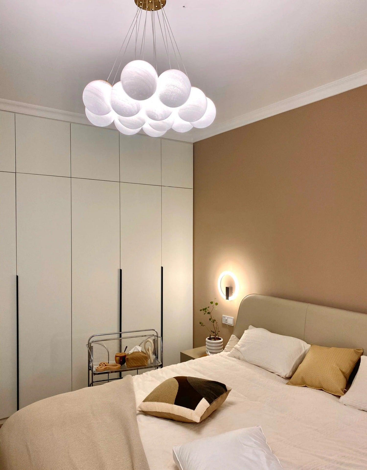 Glass Chandelier Cluster Lighting-Lighting > Chandeliers & Pendant Lights-casanuva-casanuva