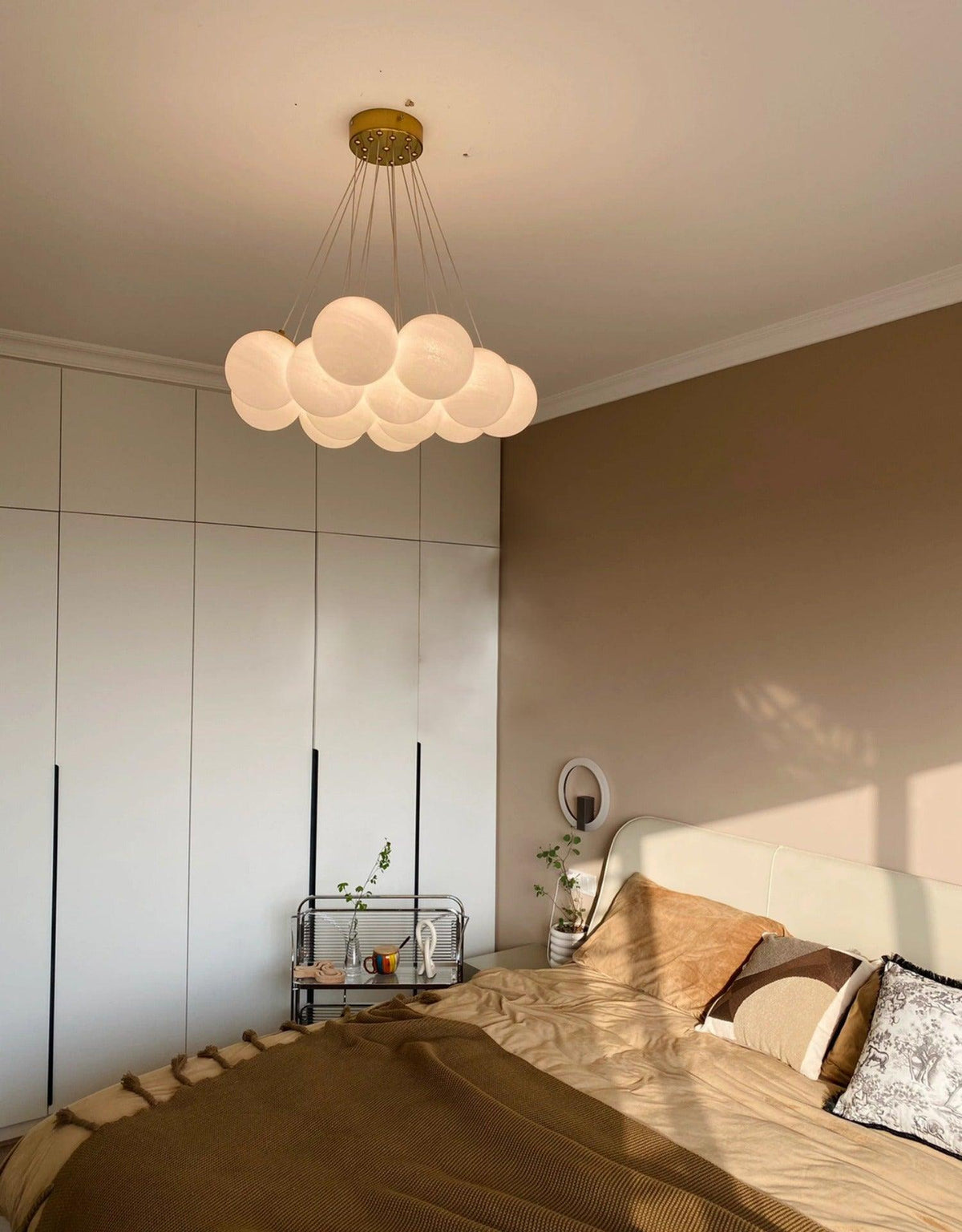 Glass Chandelier Cluster Lighting-Lighting > Chandeliers & Pendant Lights-casanuva-casanuva