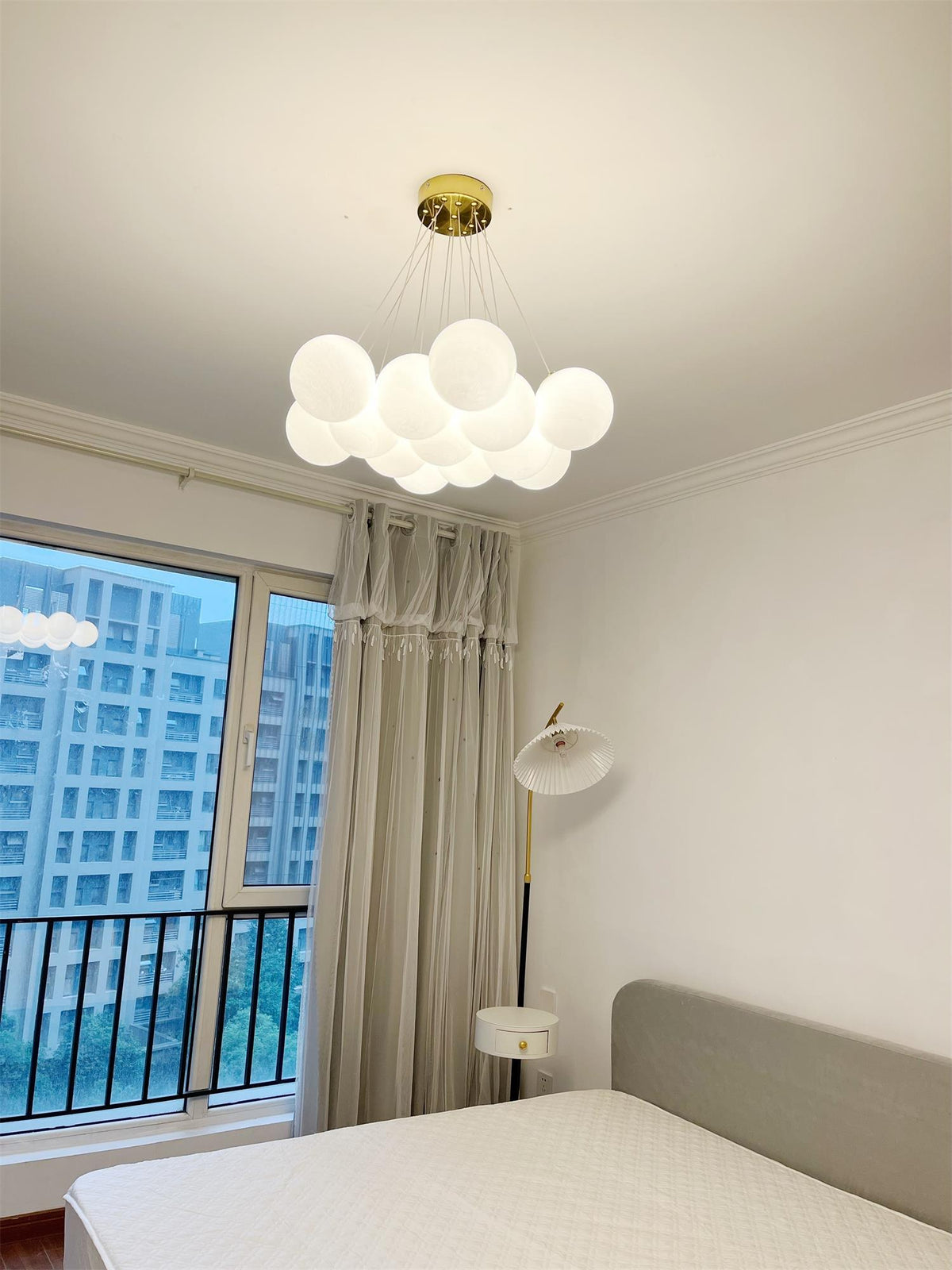 Glass Chandelier Cluster Lighting-Lighting > Chandeliers & Pendant Lights-casanuva-casanuva