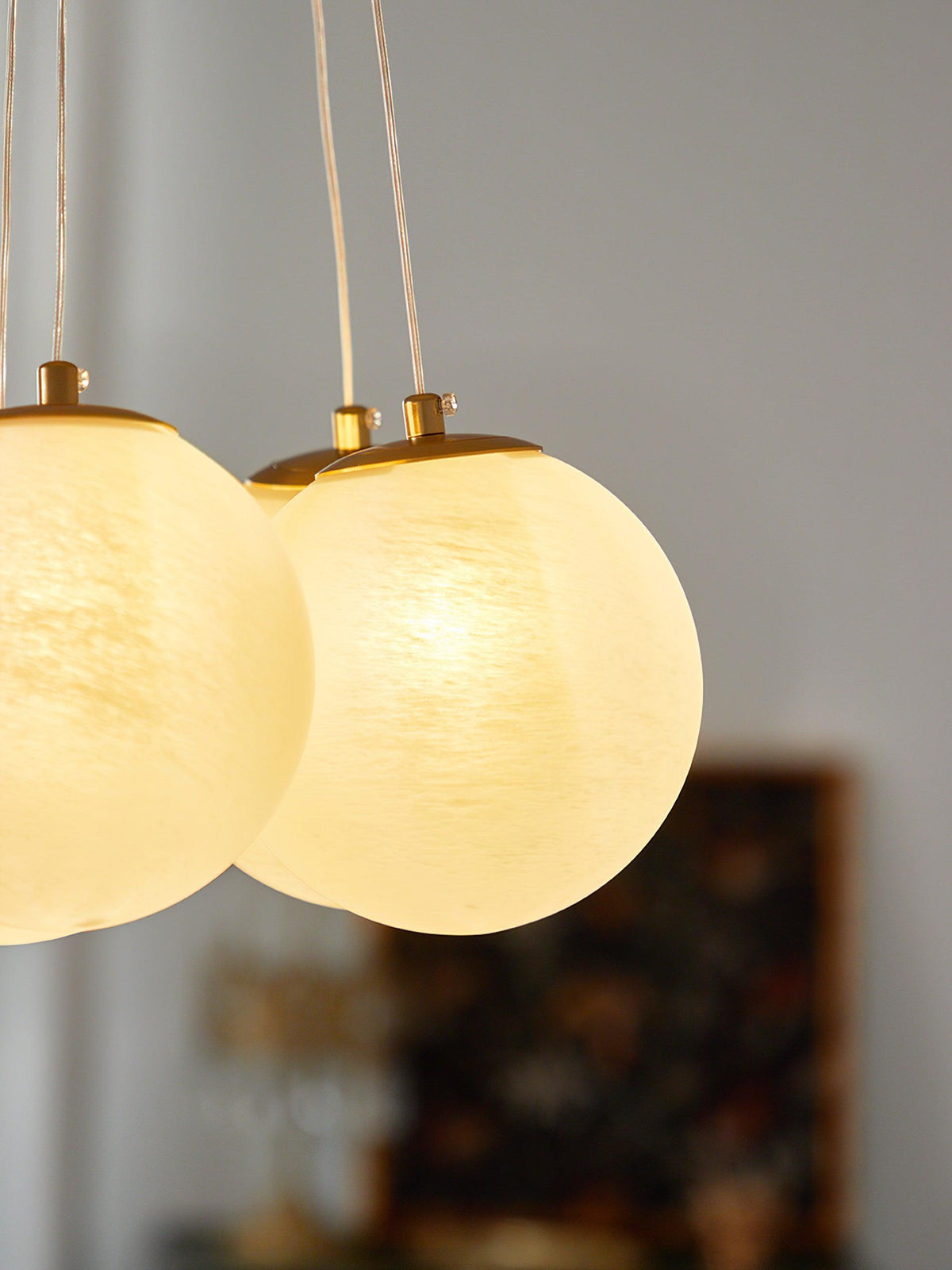 Glass Chandelier Cluster Lighting-Lighting > Chandeliers & Pendant Lights-casanuva-casanuva