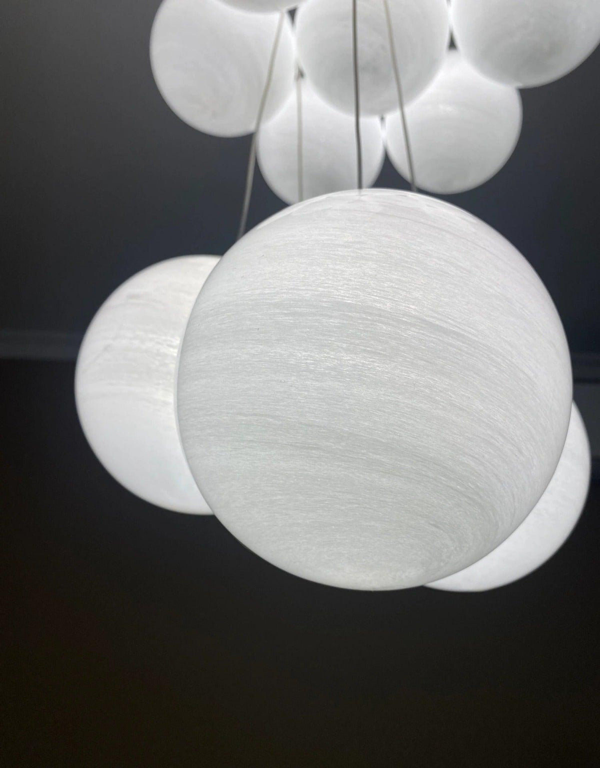 Glass Chandelier Cluster Lighting-Lighting > Chandeliers & Pendant Lights-casanuva-casanuva