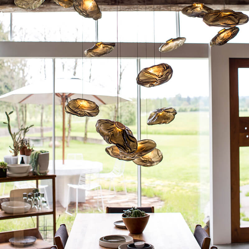 Glass Cloud Pendant Light 1-Light Modern Design-Lighting > Pendant Lights-casanuva-casanuva