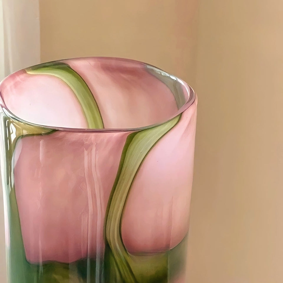 Glass Flower Vase Aurora Design-Home Decor > Vases-casanuva-casanuva