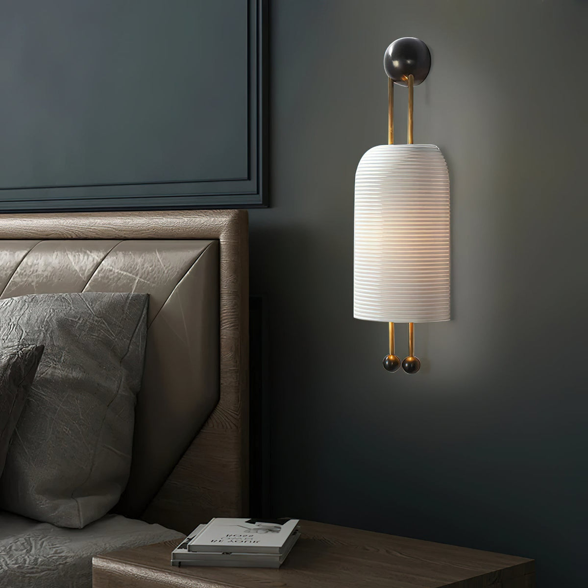 Glass Lantern Wall Sconce-Lighting > Wall Lights-casanuva-casanuva