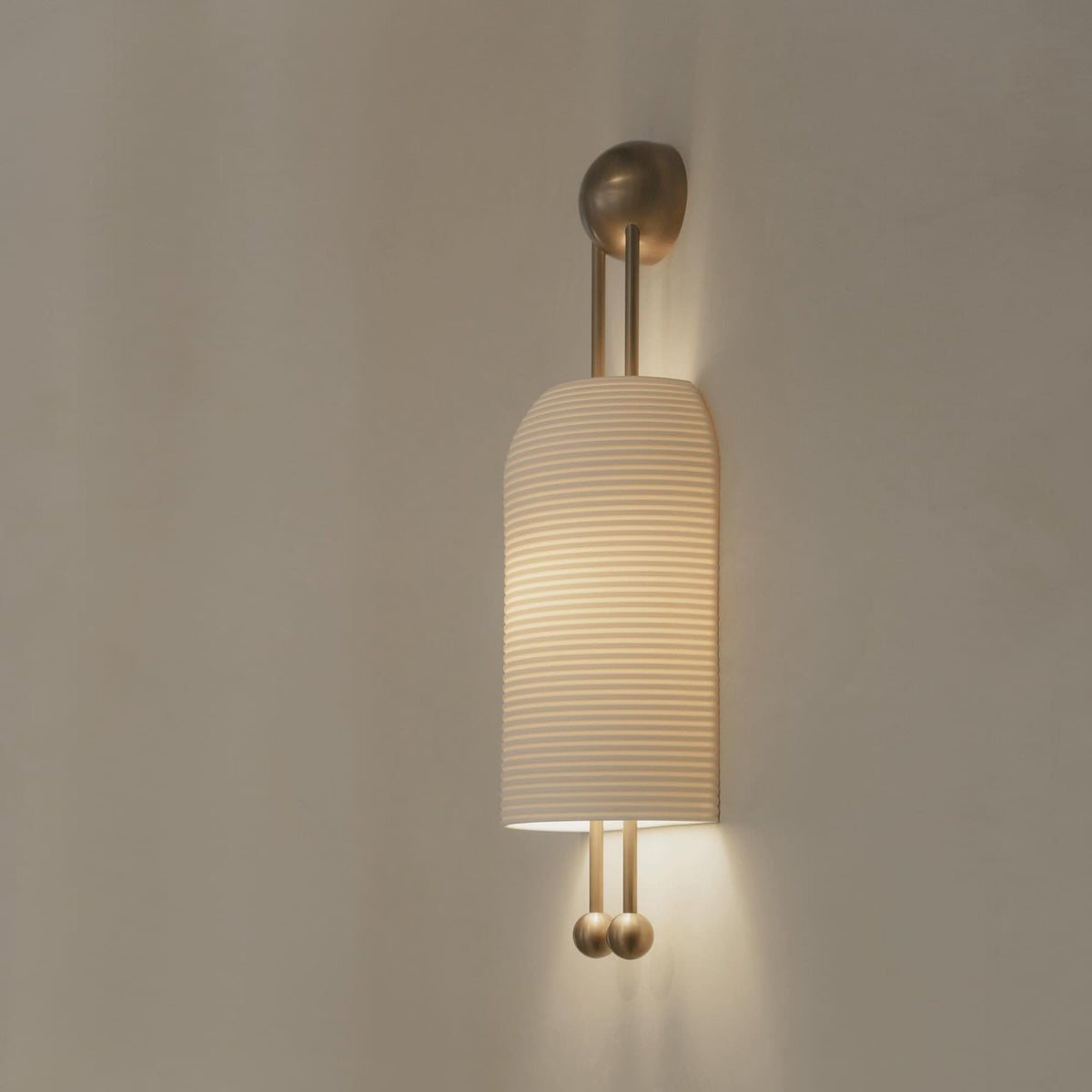 Glass Lantern Wall Sconce-Lighting > Wall Lights-casanuva-casanuva