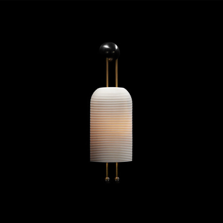 Glass Lantern Wall Sconce-Lighting > Wall Lights-casanuva-casanuva